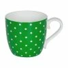 KÖNITZ Henkelbecher "Little Dots", 425 Ml Grün, Weiß