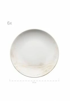 MÄSER Teller-Set, Steinzeug Ossia Weiß/ Beige -Deutschland karaffen-kruege Verkäufe 2024 unnamed file 1049