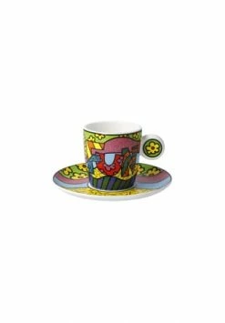 Goebel Espressotasse Romero Britto - Fun Bunt