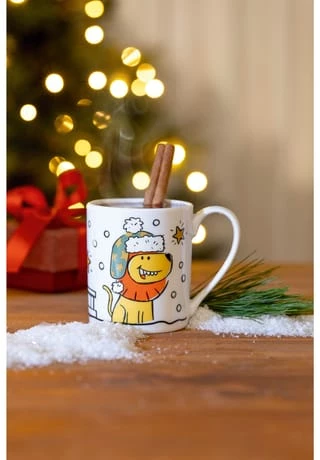 LEONARDO GK/Tasse 200ml Löwe Natale Weiß 4 LEONARDO GK/Tasse 200ml Löwe Natale Weiß – Bild 2