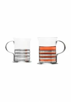 LEONARDO Balance Teeglas, 2er-Set, 220 Ml Silber, Transparent