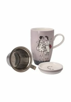 Goebel Teetasse Mit Deckel Und Sieb Barbara Freundlieb - Ziemlich Beste Freundinnen Bunt -Deutschland karaffen-kruege Verkäufe 2024 unnamed file 166