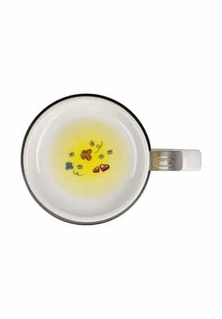 Goebel Teetasse Mit Deckel Und Sieb Der Kleine Yogi - "Eat Chill Love" Bunt 8 Goebel Teetasse Mit Deckel Und Sieb Der Kleine Yogi - "Eat Chill Love" Bunt – Bild 6