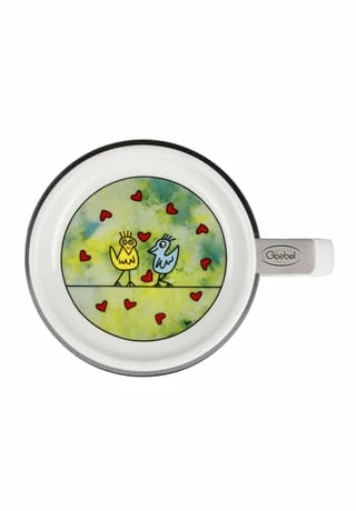 Goebel Teetasse Mit Deckel Und Sieb James Rizzi - Birds On A Love Wire Bunt 8 Goebel Teetasse Mit Deckel Und Sieb James Rizzi - Birds On A Love Wire Bunt – Bild 6