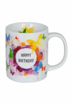 KÖNITZ Kaffeebecher "Happy Birthday", 300 Ml Mehrfarbig