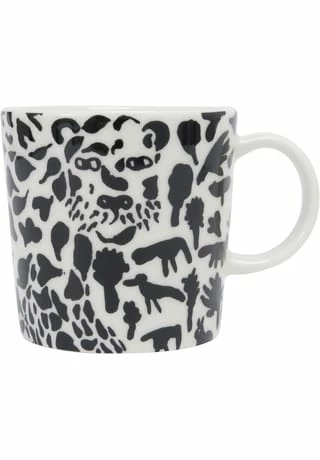 Iittala Henkelbecher "Oiva Toikka", 300 Ml BLACK 4 Iittala Henkelbecher "Oiva Toikka", 300 Ml BLACK – Bild 2