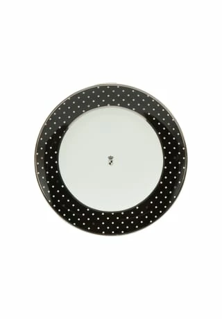 Goebel Teller Maja Von Hohenzollern - Design Dots Gesamt: Länge 23cm, Breite 23cm, Höhe 2cm 3 Goebel Teller Maja Von Hohenzollern - Design Dots Gesamt: Länge 23cm, Breite 23cm, Höhe 2cm