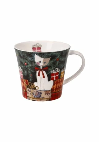 Goebel Coffee-/Tea Mug Rosina Wachtmeister - Sorprese Di Natale Bunt 4 Goebel Coffee-/Tea Mug Rosina Wachtmeister - Sorprese Di Natale Bunt – Bild 2