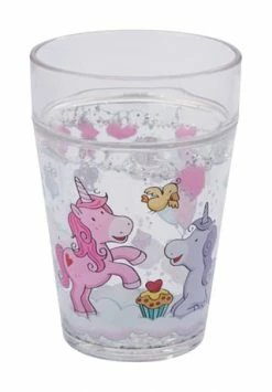 HABA Glitzerbecher "Einhorn Glitzerglück" Transparent