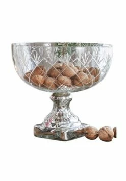 LOBERON Schale Iesha Klar/antiksilber