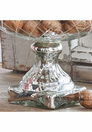 LOBERON Schale Iesha Klar/antiksilber 6 LOBERON Schale Iesha Klar/antiksilber – Bild 4