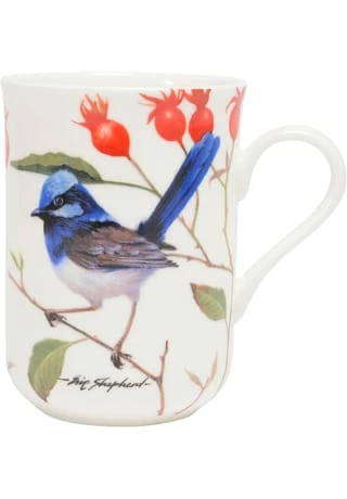 MAXWELL & WILLIAMS Henkelbecher "Birds Of Australia Prachtstaffelschwanz", 350 Ml WEIß 4 MAXWELL & WILLIAMS Henkelbecher "Birds Of Australia Prachtstaffelschwanz", 350 Ml WEIß – Bild 2