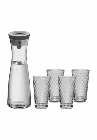 WMF Karaffen-Set, 1 L, Vier Gläser 3 WMF Karaffen-Set, 1 L, Vier Gläser