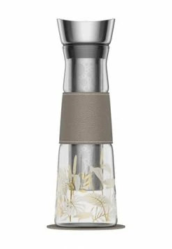 Eigenart Karaffe Eve Tropic "Summer", Inkl. Edelstahlsieb, Edelstahldeckel