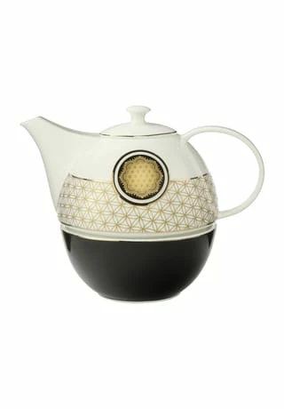 Goebel Teekanne Mit Stövchen Blume Des Lebens 3 Goebel Teekanne Mit Stövchen Blume Des Lebens