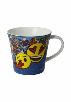 Goebel Coffee-/Tea Mug Emoji® By BRITTO® - I Love You Emoji/ Britto - I Love You