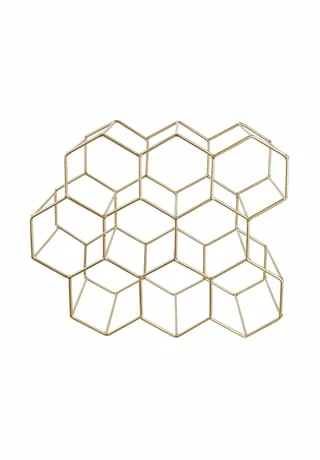 BUTLERS® CUBICLE Weinregal Für 9 Flaschen L 36 X H 30cm 5 BUTLERS® CUBICLE Weinregal Für 9 Flaschen L 36 X H 30cm – Bild 3