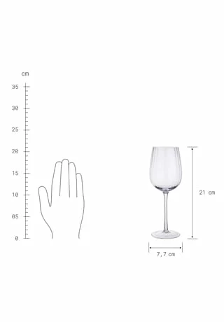 BUTLERS® MODERN TIMES Weißweinglas Mit Rillen 400ml 5 BUTLERS® MODERN TIMES Weißweinglas Mit Rillen 400ml – Bild 3