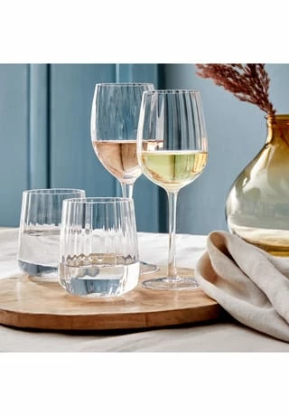 BUTLERS® MODERN TIMES Weißweinglas Mit Rillen 400ml 8 BUTLERS® MODERN TIMES Weißweinglas Mit Rillen 400ml – Bild 6