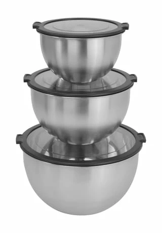 GEFU® Schüssel-Set "Mondi", 3-teilig Packmaß: Breite 26cm, Höhe 17cm, Tiefe 26cm 6 GEFU® Schüssel-Set "Mondi", 3-teilig Packmaß: Breite 26cm, Höhe 17cm, Tiefe 26cm – Bild 4