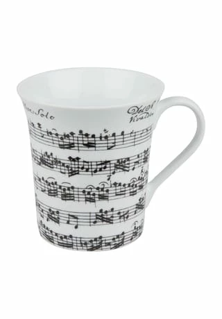 KÖNITZ Henkelbecher "Vivaldi Libretto", 410 Ml WEIß 3 KÖNITZ Henkelbecher "Vivaldi Libretto", 410 Ml WEIß