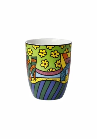 Goebel Künstlertasse Romero Britto - Fun Bunt 7 Goebel Künstlertasse Romero Britto - Fun Bunt – Bild 5